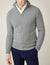 The St. Moritz Cable Knit Zipper Sweater for Men - Old Money Style