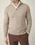 The St. Moritz Cable Knit Zipper Sweater for Men - Old Money Style