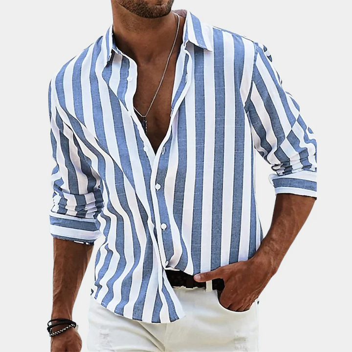 The Valencia Striped Shirt for Men