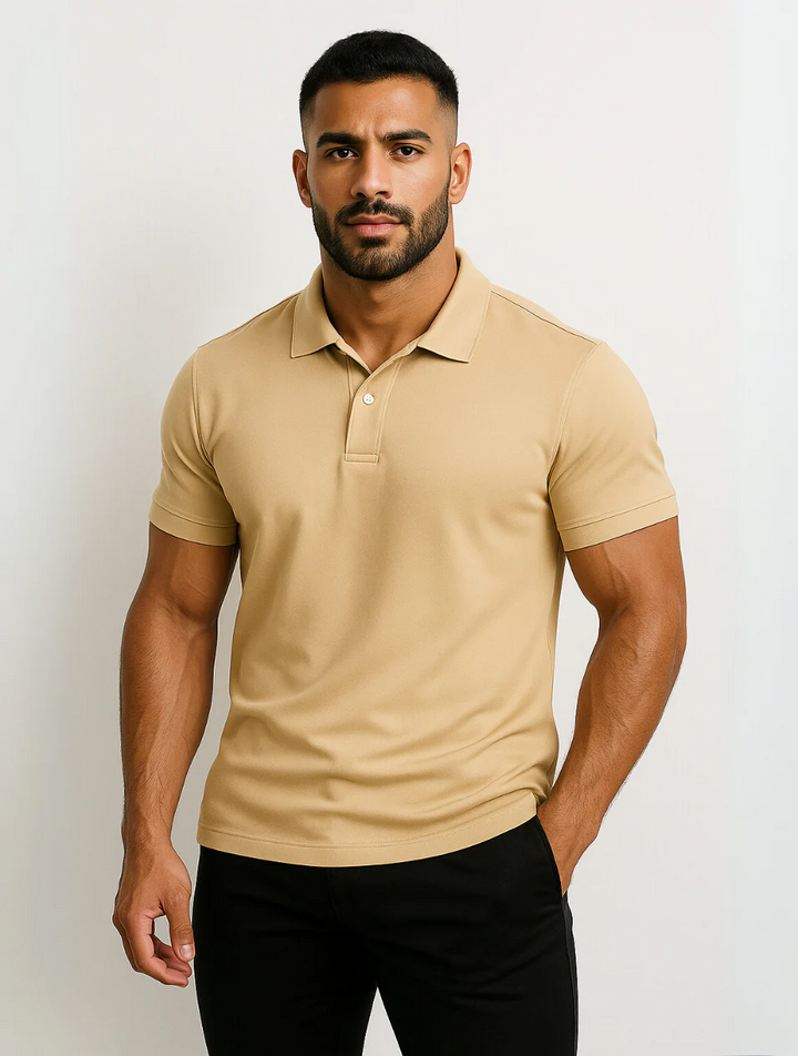 The Corsica White Polo Shirt for Men – Timeless Old Money Style