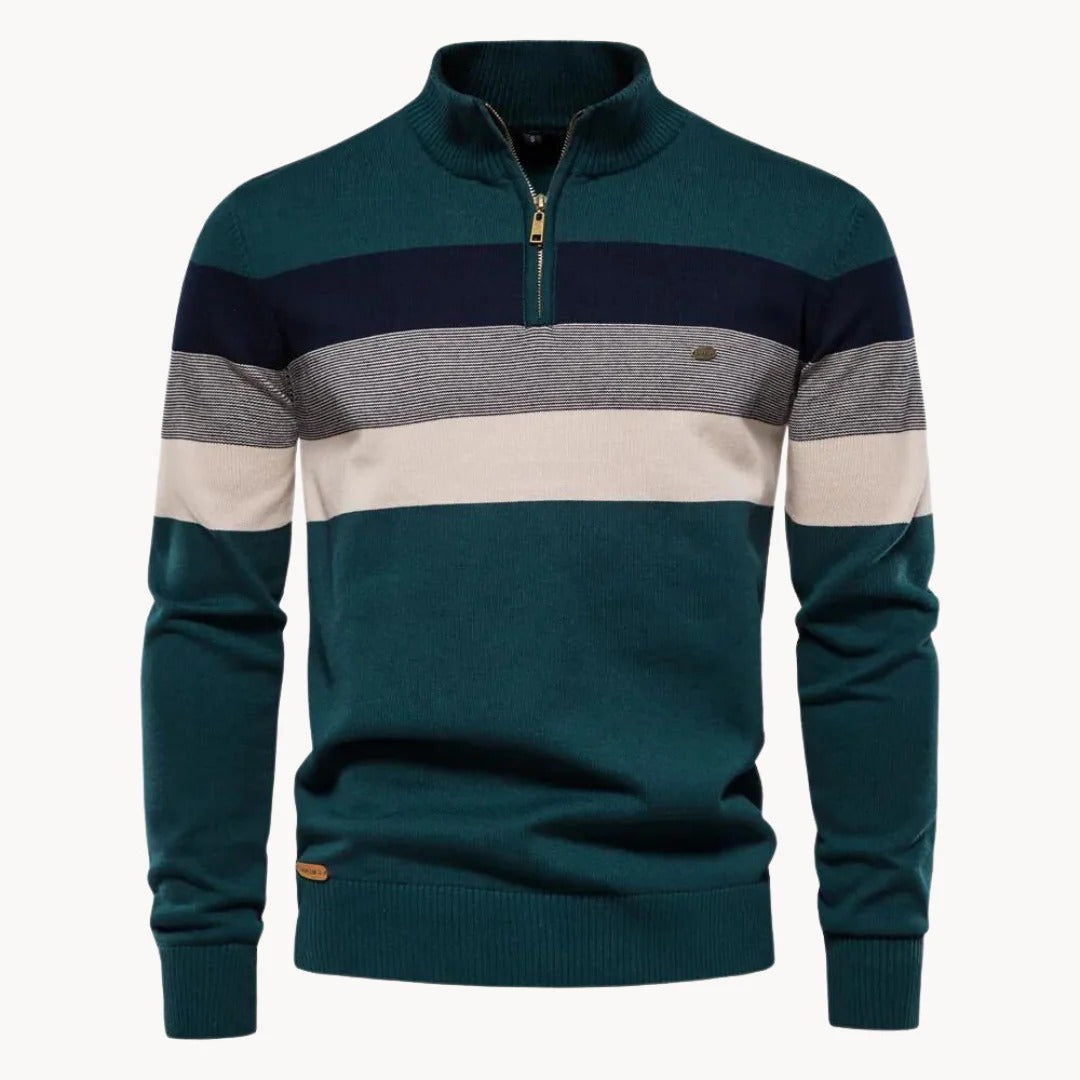 The Quebec Quarter Zip Sweater for Men