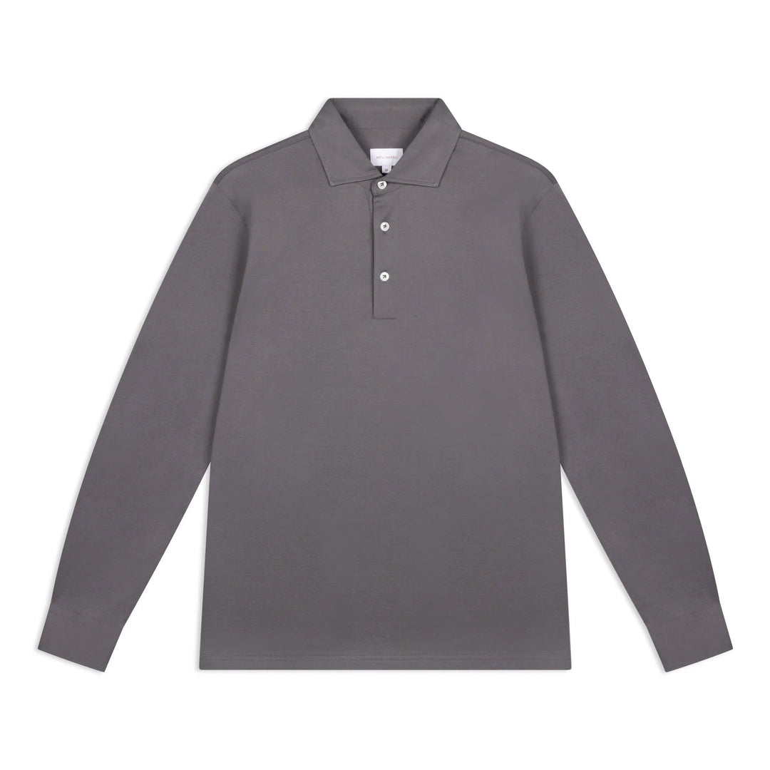 The Rodeo Drive Men's Smart Casual Cotton Polo Shirt - Taupe