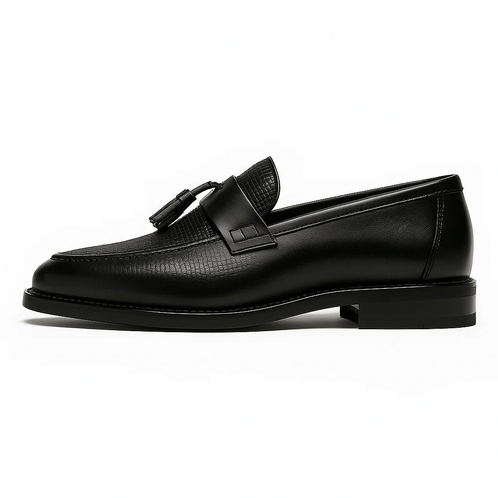 The Carmarthen Men's Formal Faux Leather Tassel Loafers