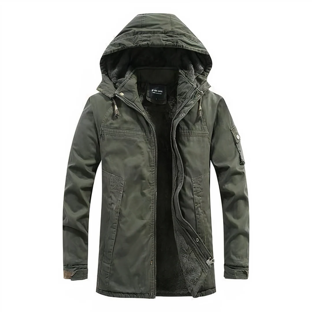 The Zermatt Men's Modern Parka Winter Jacket with Hood - 2025 Limited Edition