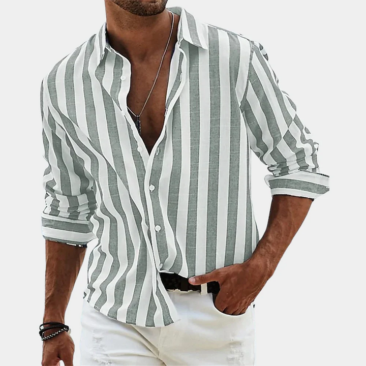 The Valencia Striped Shirt for Men