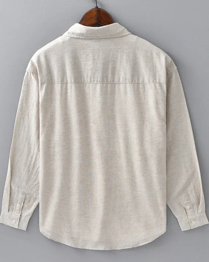 The Napa Men's Casual Linen Button Up Shirt