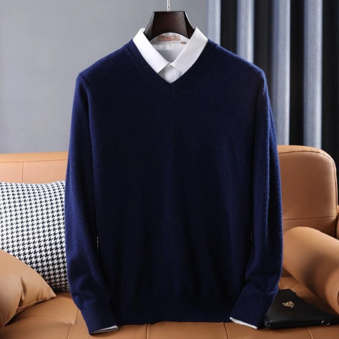 The Cleveland Cashmere Sweater for Men