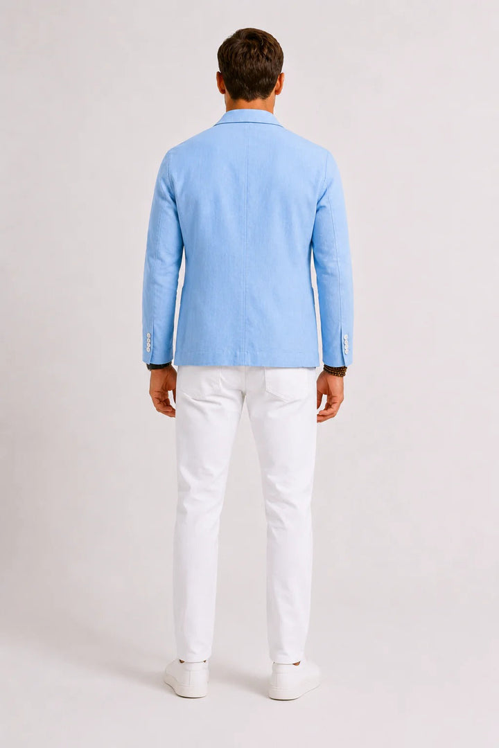 The Cody Men's Lightweight Relaxed Fit Linen Blazer