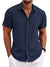 The Lisbon Linen Short Sleeve Shirt for Men