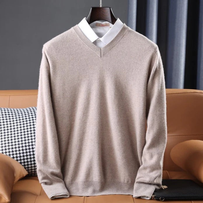 The Cleveland Cashmere Sweater for Men