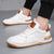 The Geneva Men’s Orthopedic Leather Shoes – Modern Casual Sneakers