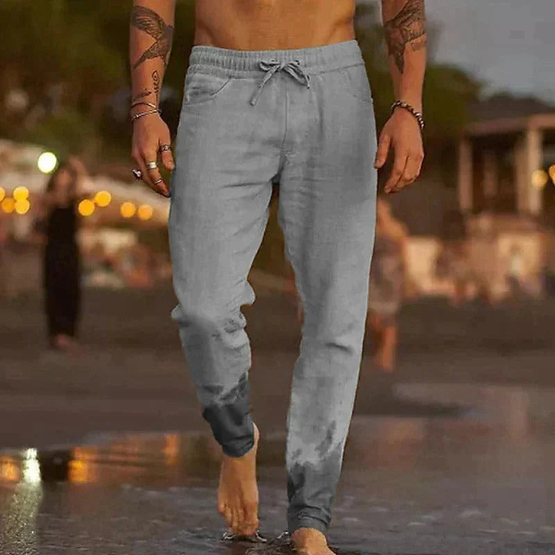 The Palermo Linen Jogger – Lightweight Summer Pants for Men