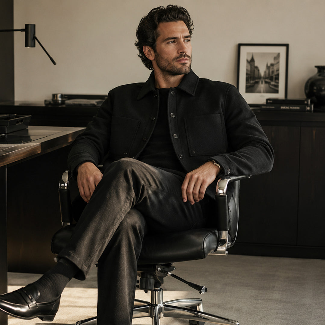 The Millridge Men’s Classic Wool Jacket