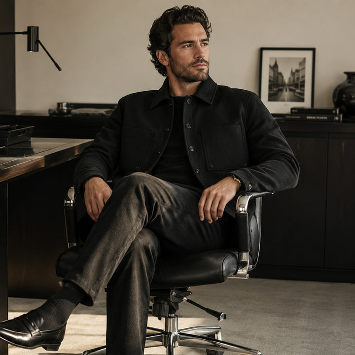 The Millridge Men’s Classic Wool Jacket