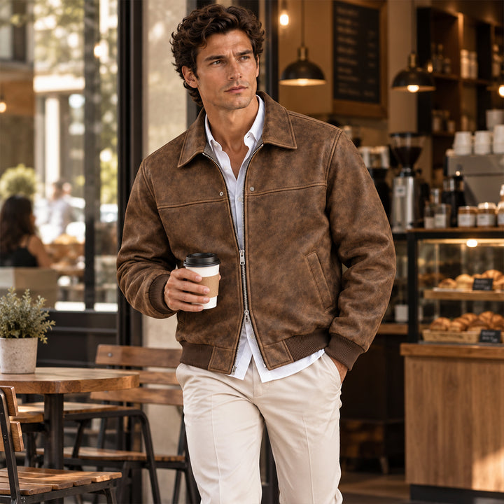 Men's Lambskin Leather Jacket