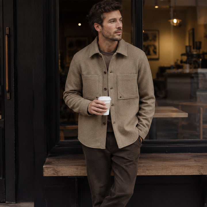 The Millridge Men’s Classic Wool Jacket