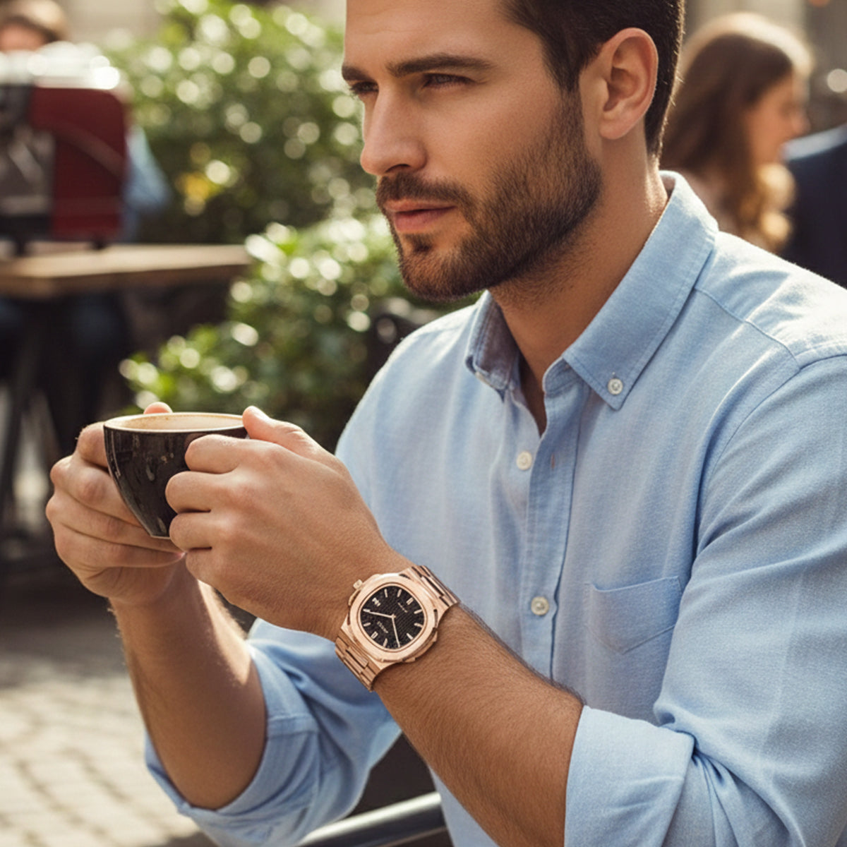 The Swiss Luxury Stainless Steel Men's Watch