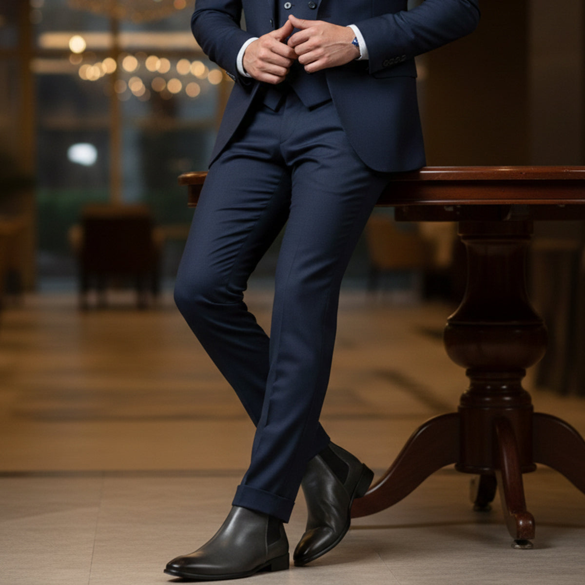 The Cortona Men’s Zip Ankle Chelsea Boots