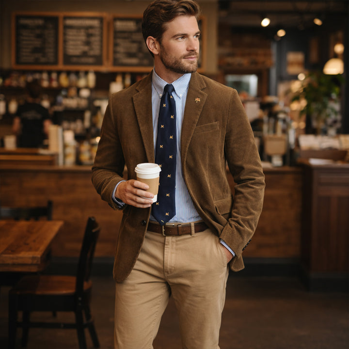 The Ridgeway Men’s Vintage Corduroy Blazer