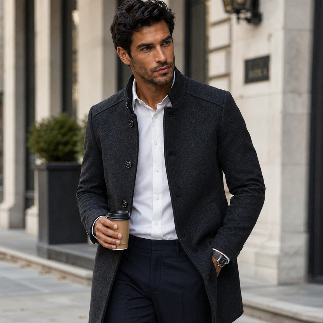 Men's Wool Coat | Classic Overcoat