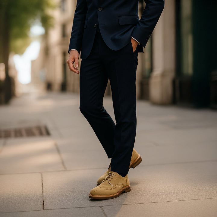 The Desenzano Men’s Faux Leather Dress Shoe – Classic Casual Smart Shoe