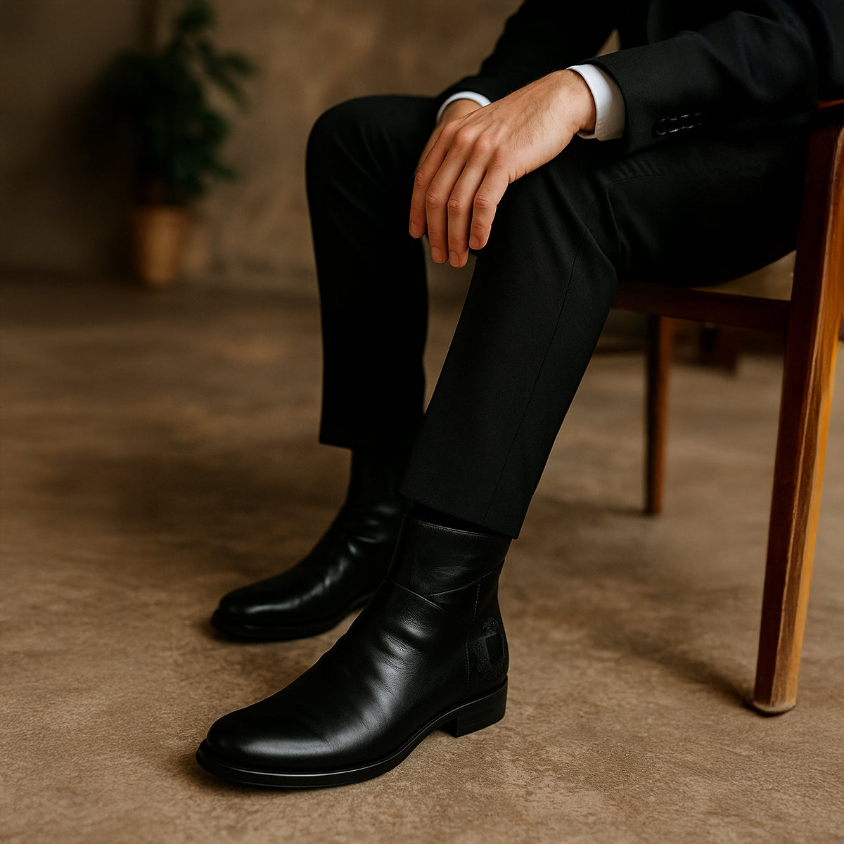 The Barbour Street Luxury Chelsea Boots for Men - Handmade Leather Shoes