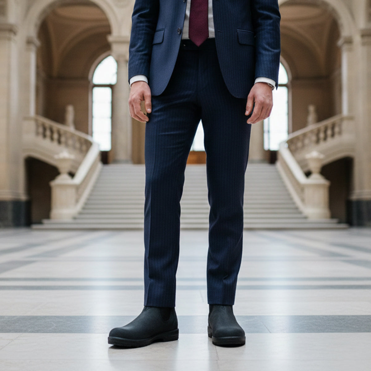 The Kensington Leather Chelsea Boots for Men