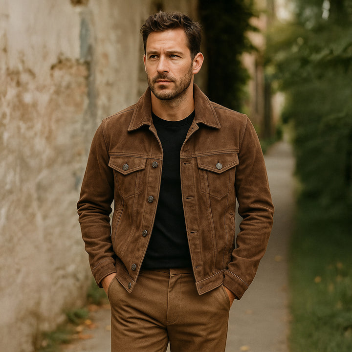 The Vintage Cotton Cargo Jacket for Men — Lightweight Outdoor Style
