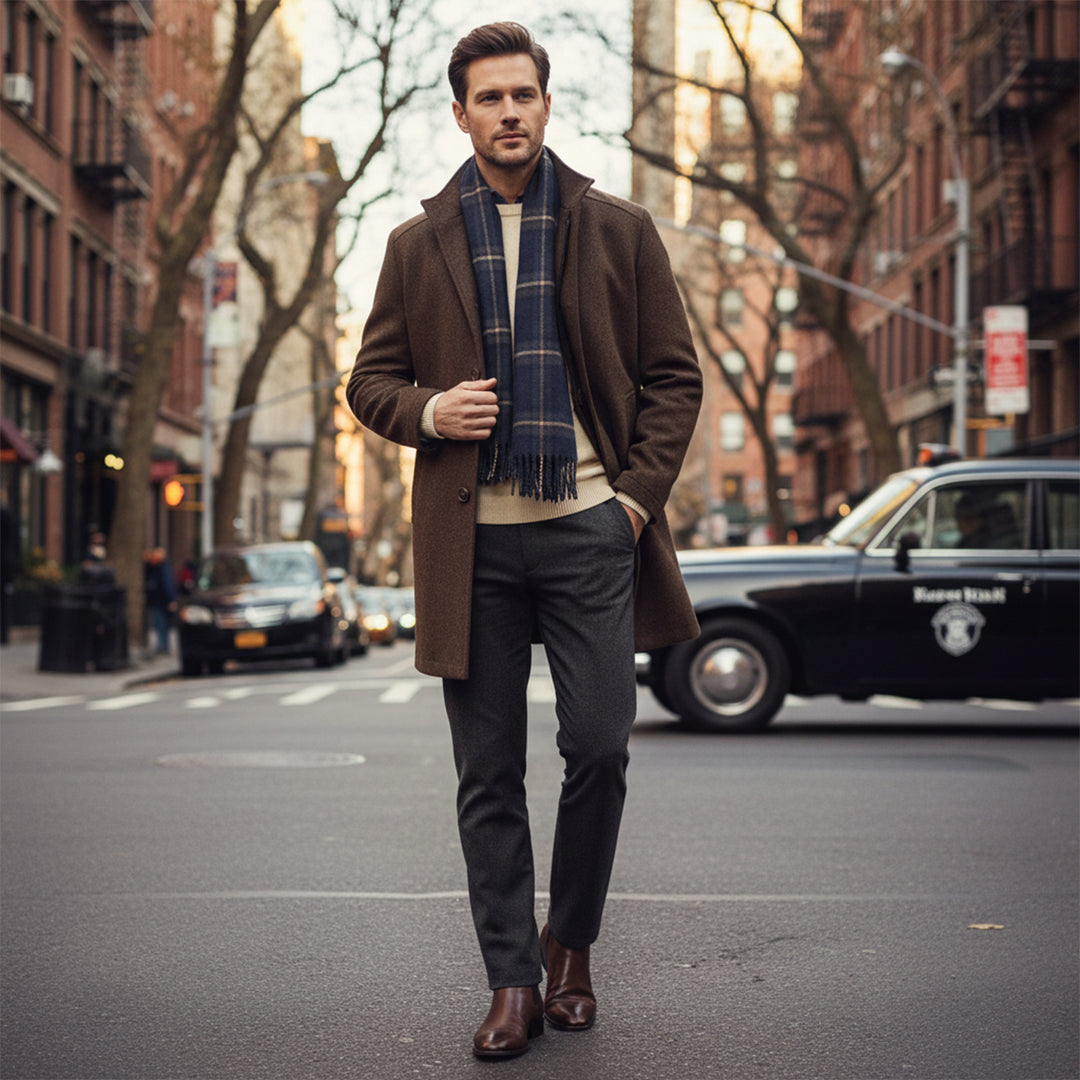 The Vienna Wool Coat | Men’s Classic Overcoat