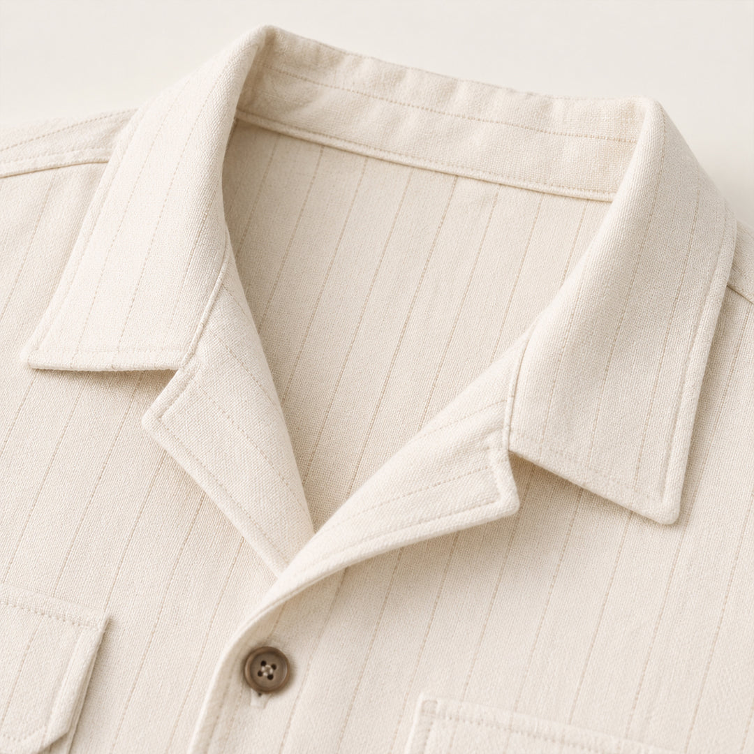 The Edgemont Men’s Casual Button Up Shirt & Pants Set