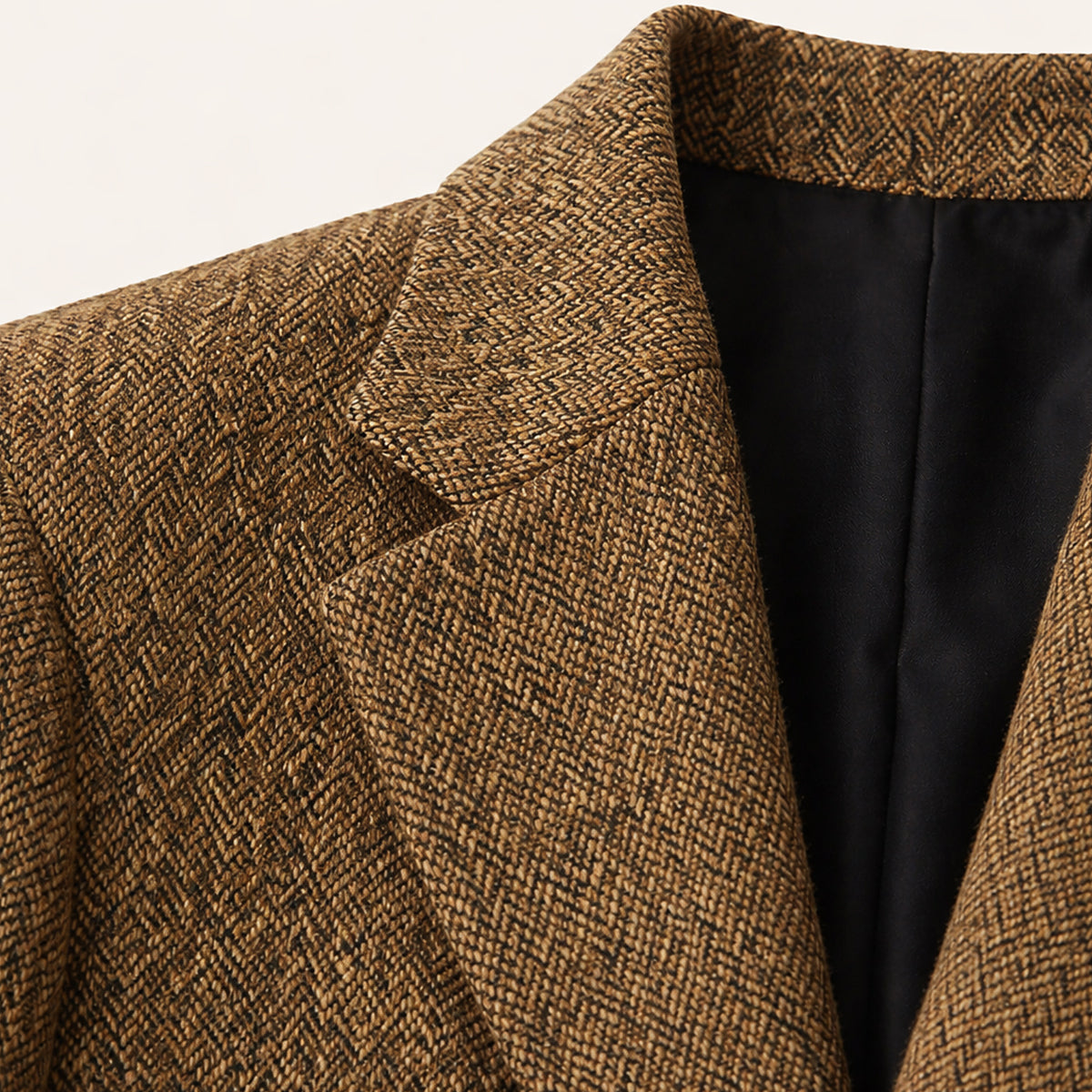 The Jefferson Men’s Classic Wool Herringbone Tweed Blazer