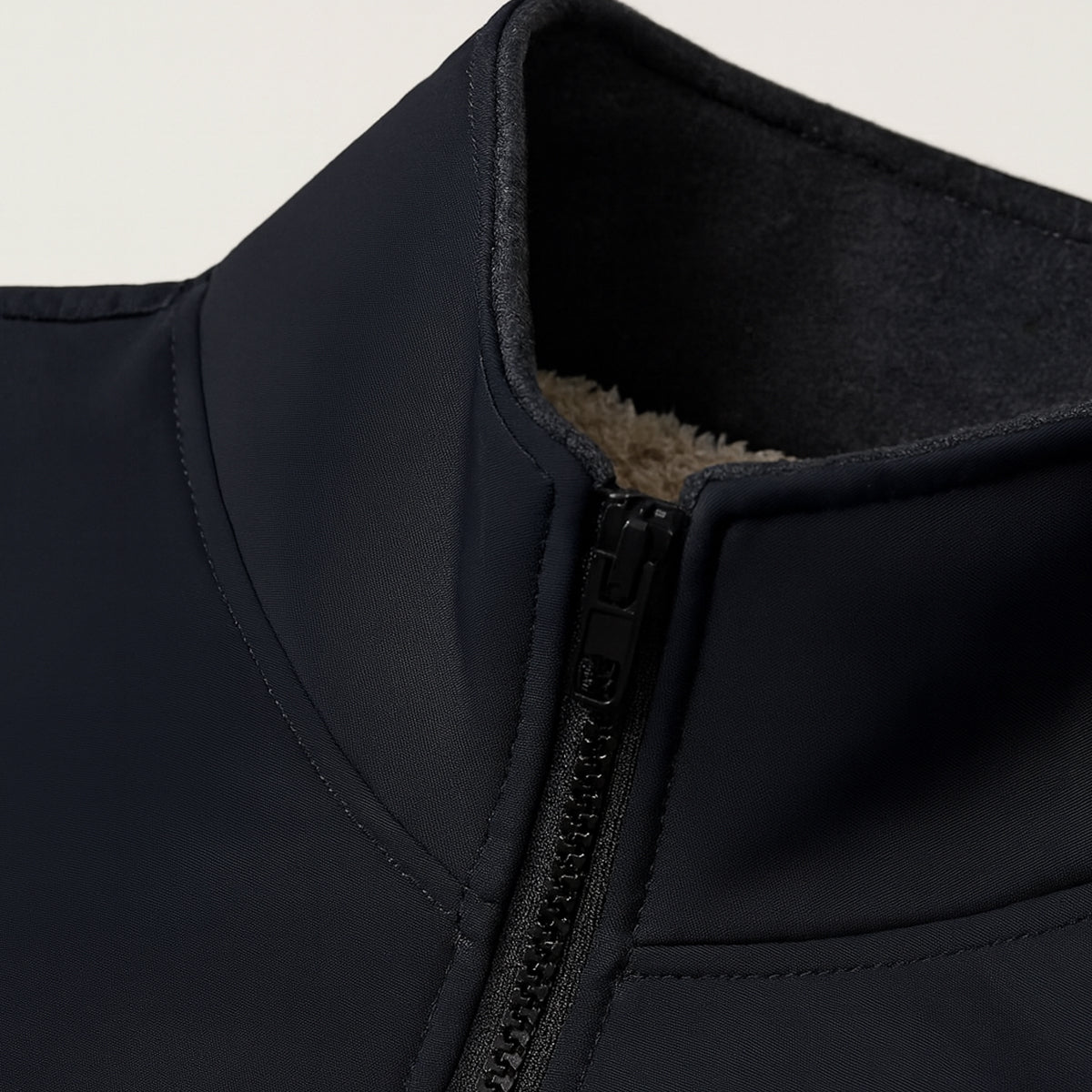 The Aspen Men’s Fleece Lined Windbreaker – Lightweight Multi Pocket Bomber Jacket