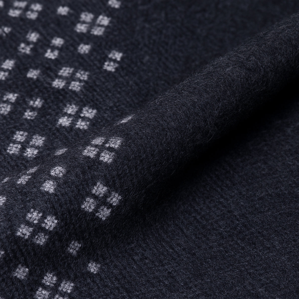 The Champs Élysées Cashmere Merino Scarf for Men - Black