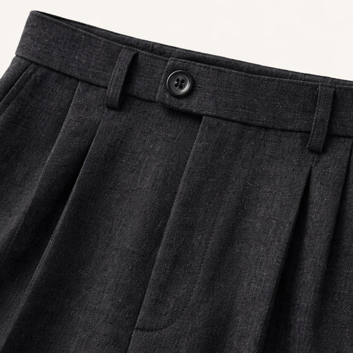 The Brighton Men’s Vintage Classic Tailored Pleated Pants