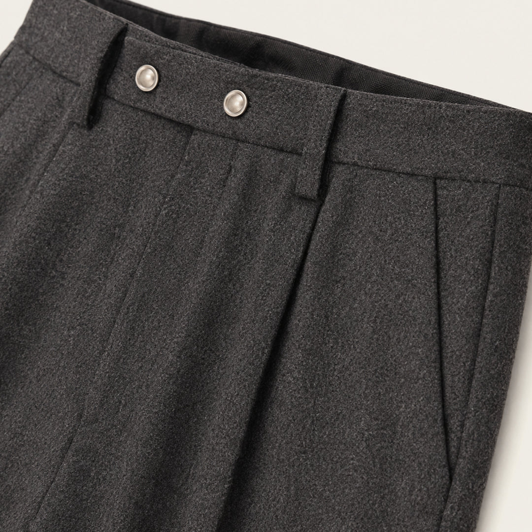 The Gold Coast Men’s High Waisted Pleated Straight Leg Dress Pants