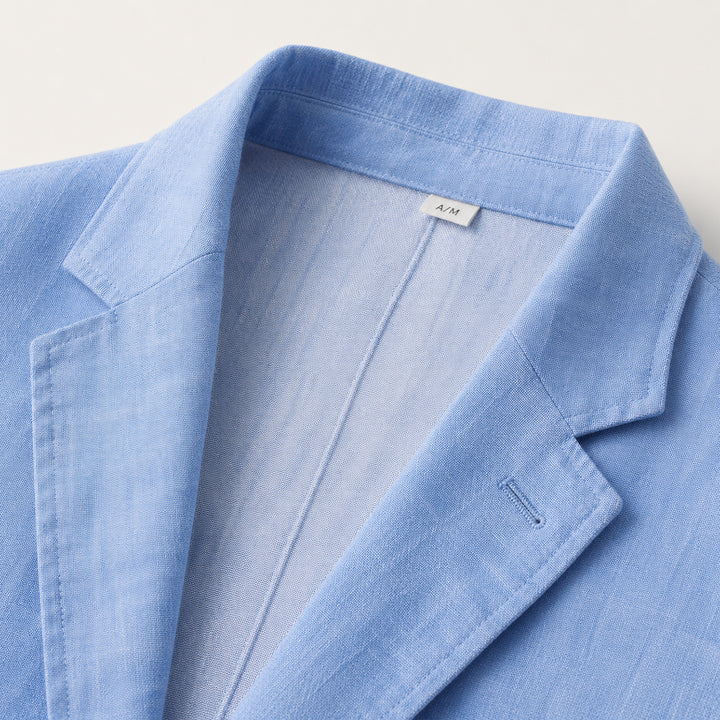 The Deerbrook Men’s Lightweight Linen Single Breasted Blazer