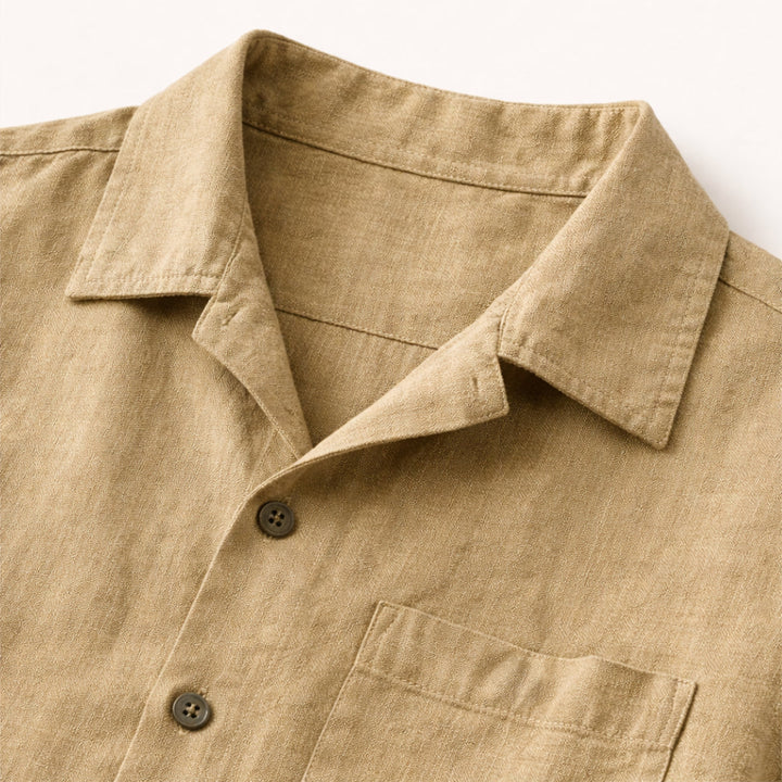 The Soho Men’s Lightweight Linen Beach Set – Shirt & Pants