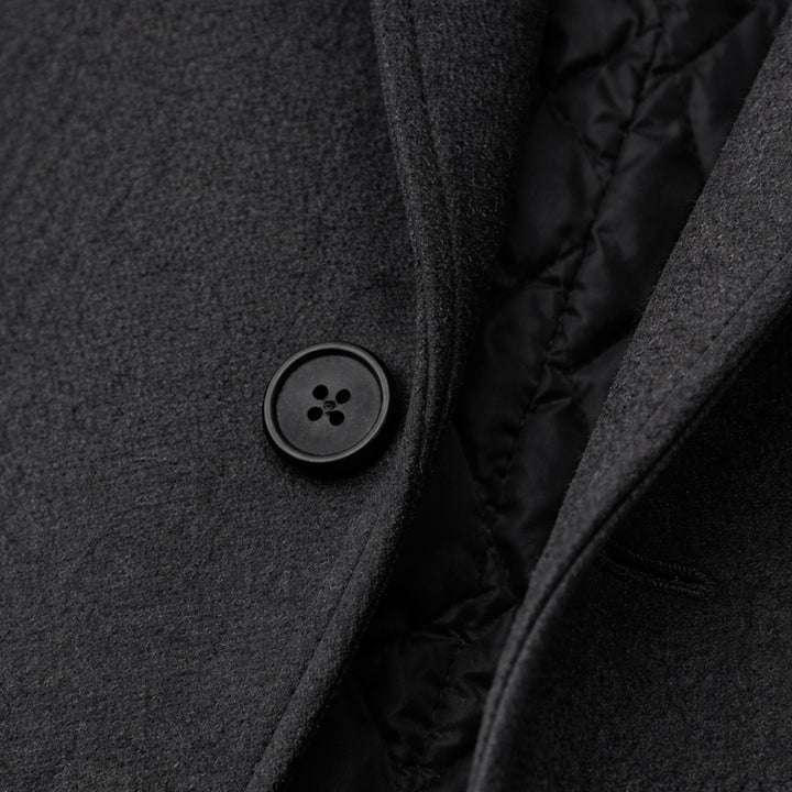 The Ascot Men's Elegant Long Winter Smart Coat