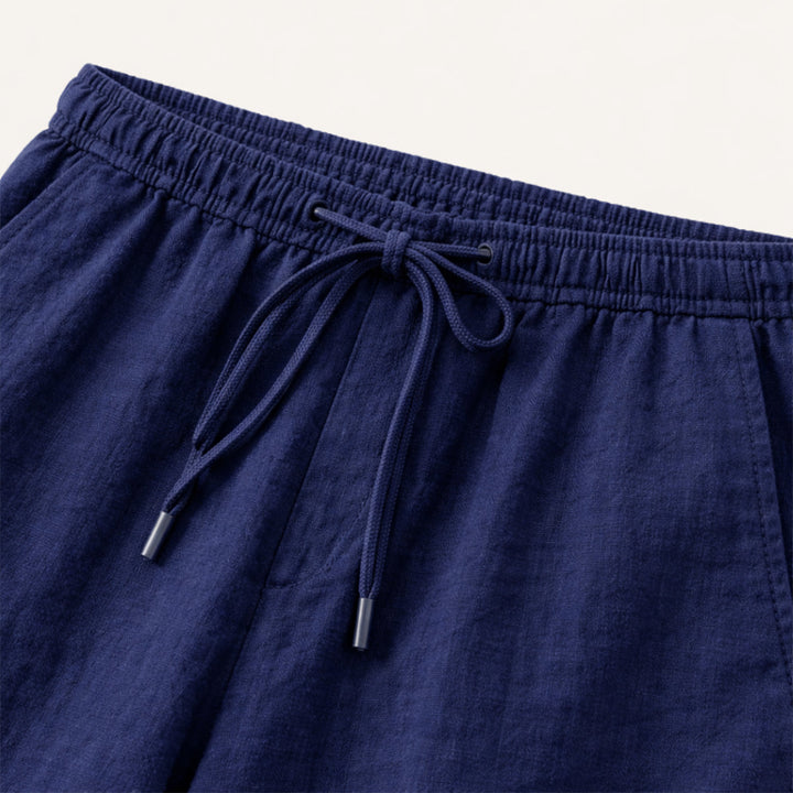 The Meadowgate Men’s Lightweight Breathable Drawstring  Cotton Linen Pants