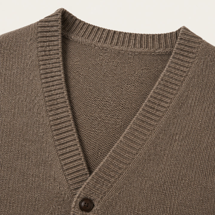 Men’s Smart Casual Button Front Knit Vest