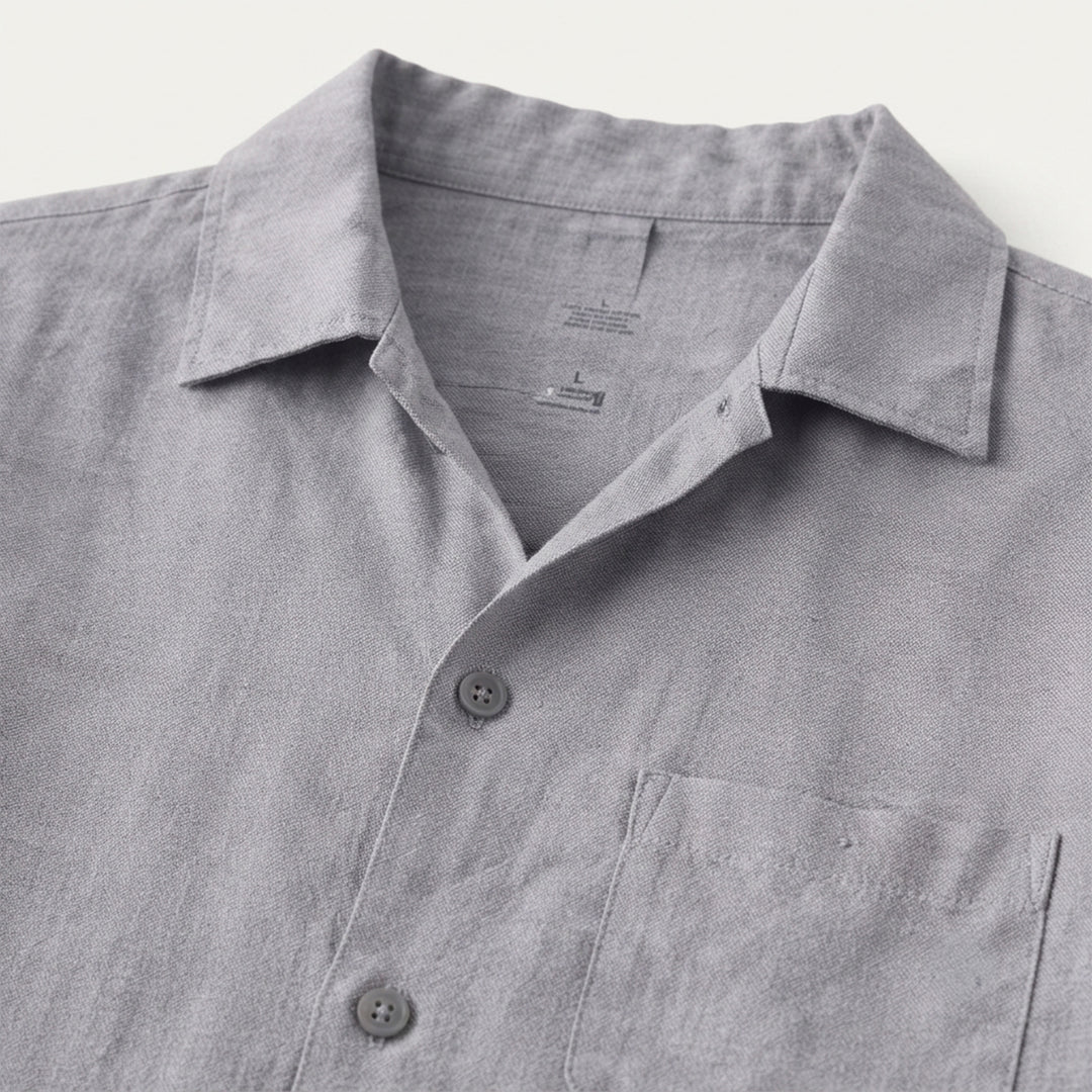 The Brookcrest Ridge Men’s Cotton Casual Summer Set – Shirt & Pants