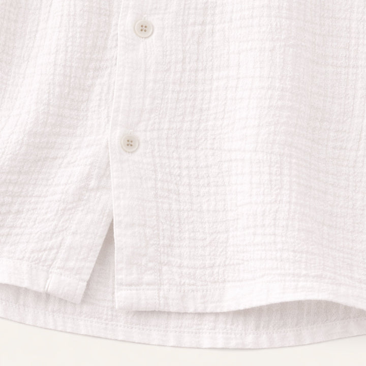 The Oxford Men’s Turn Down Collar Trendy Loose Fit Button Up Shirt