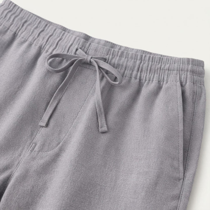 The Brookcrest Ridge Men’s Cotton Casual Summer Set – Shirt & Pants
