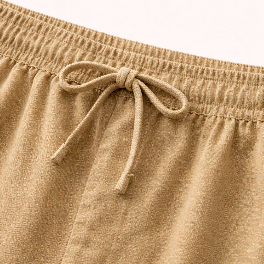 The Soho Men’s Lightweight Linen Beach Set – Shirt & Pants