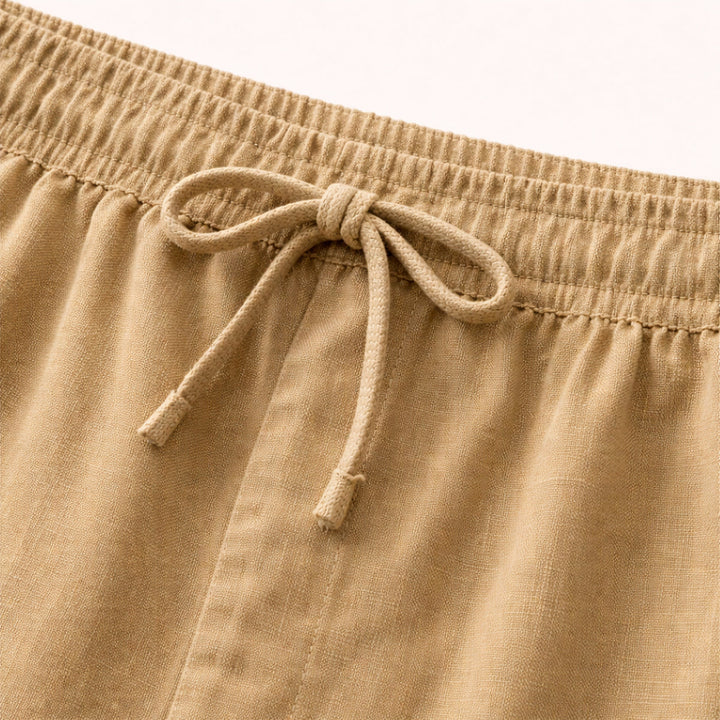 The Soho Men’s Lightweight Linen Beach Set – Shirt & Pants