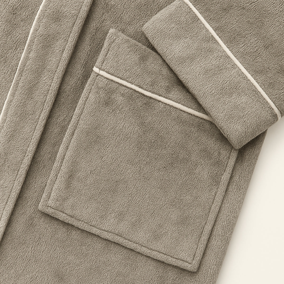 The Greenwich Men's Hooded Long Bathrobe with Belt