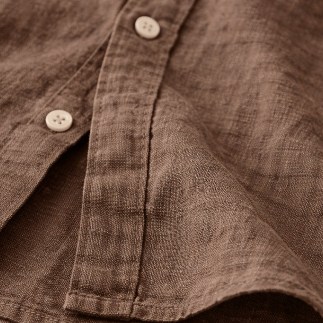 The Knightsbridge Men’s Lightweight Stand Collar Shirt