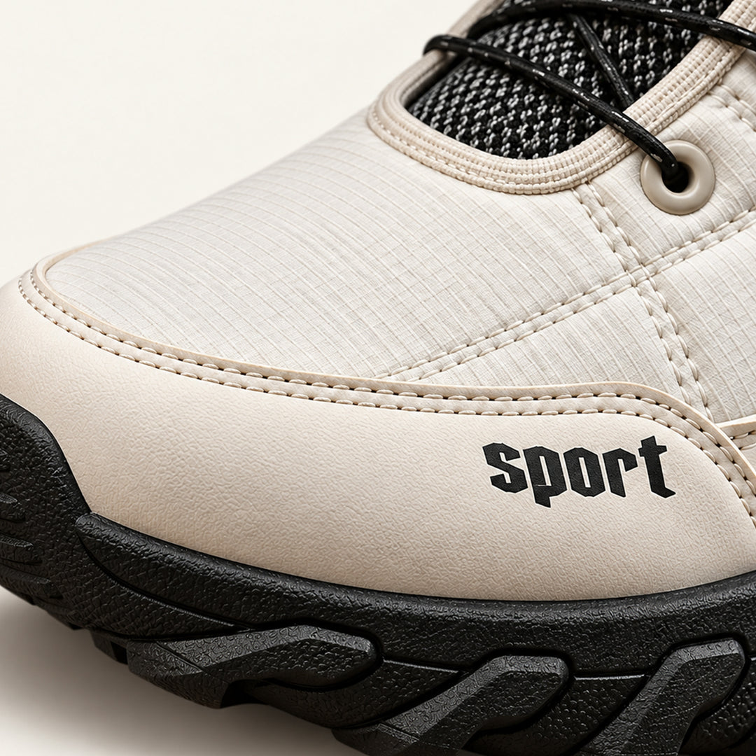 The Tivoli Men’s Warm Fur Lined Waterproof Lace Up Anti Slip Snow Boots