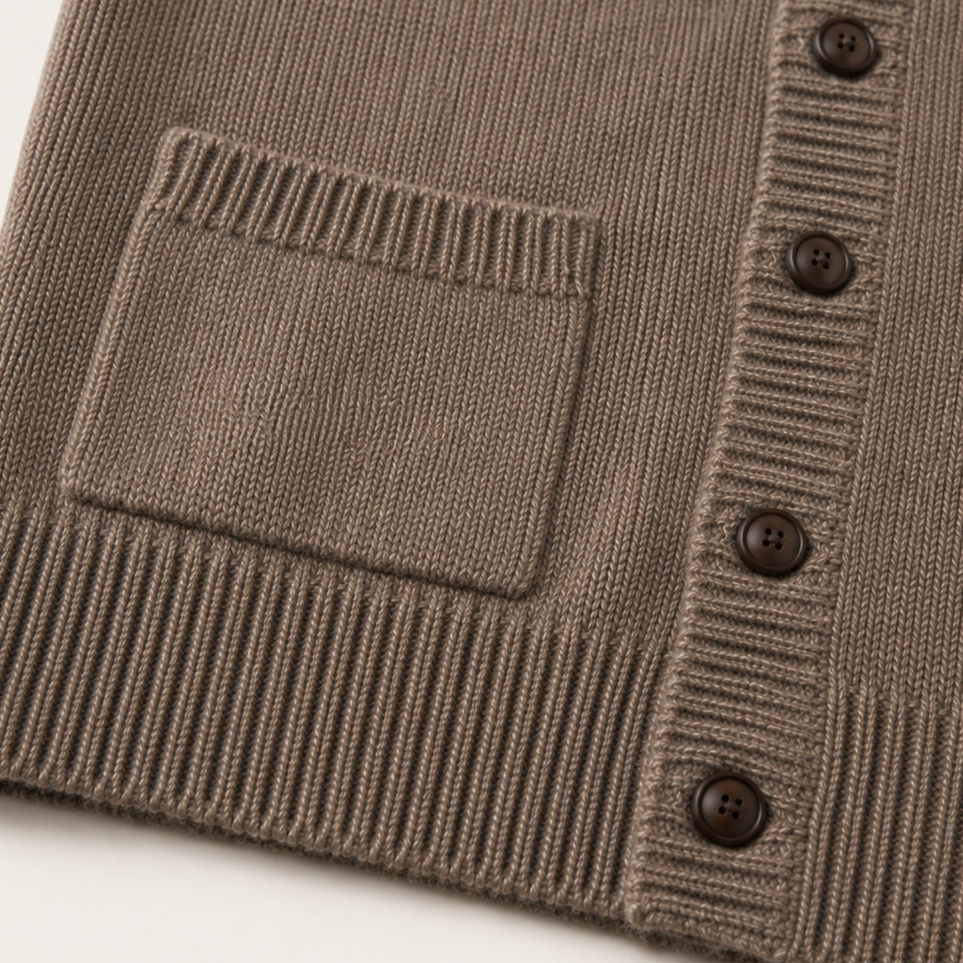 Men’s Smart Casual Button Front Knit Vest