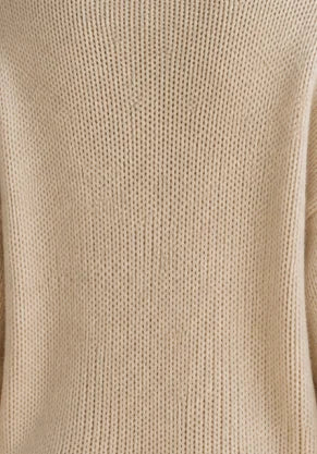 Women’s V Neck Cable Knit Sweater